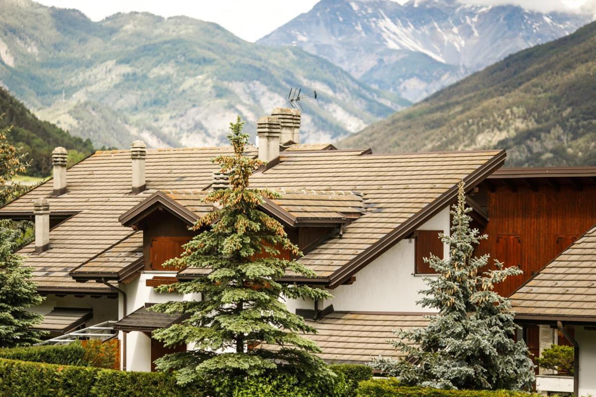 Cielo Blu Casa Alpina Vialattea Villa Oulx Buitenkant foto