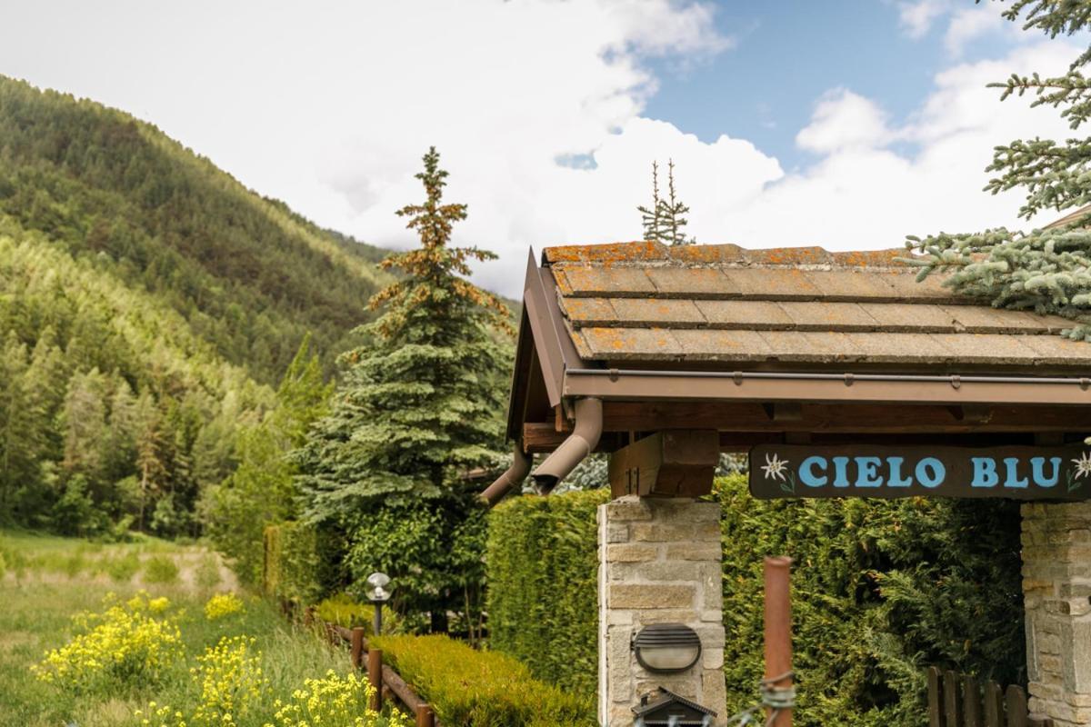 Cielo Blu Casa Alpina Vialattea Villa Oulx Buitenkant foto